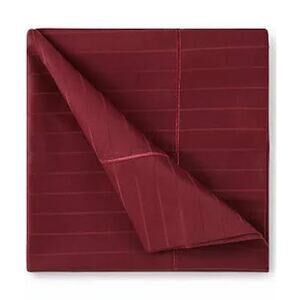 Liz Claiborne Wrinkle Free Sheet Set 600 Thread Count Rich Burgandy King Size